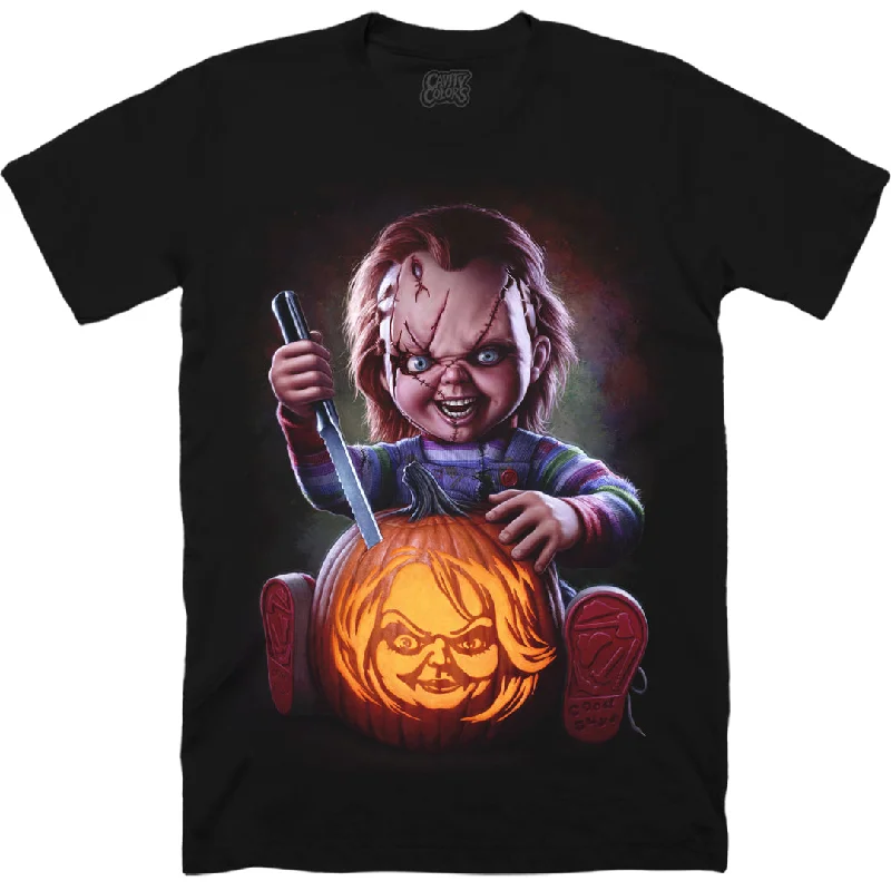 CHUCKY CREEPY CARVER - T-SHIRT