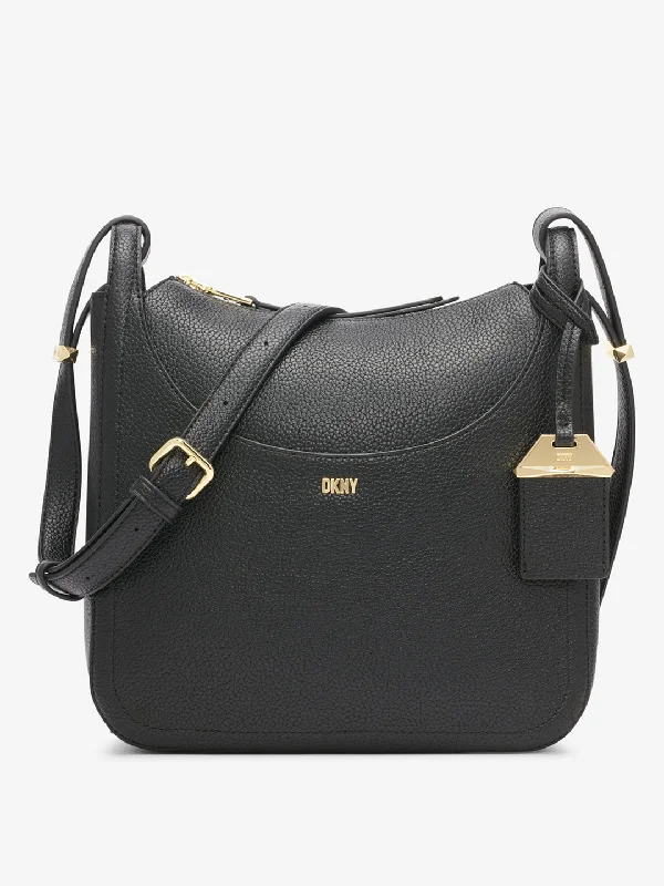 DKNY Women Black Solid Crossbody Bag