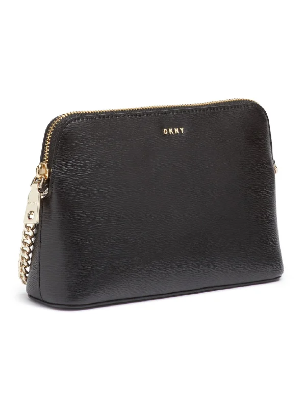 DKNY Women Black Solid Crossbody Bag