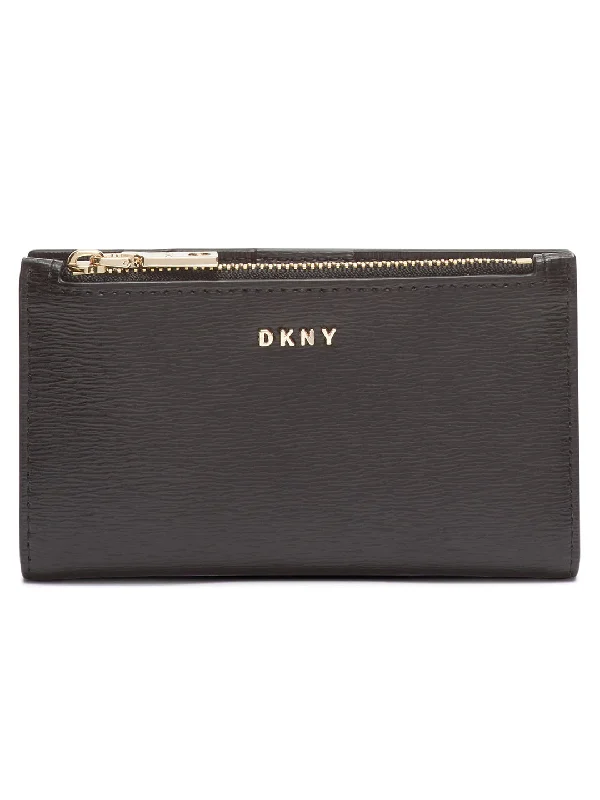 DKNY Women Black Solid Wallet