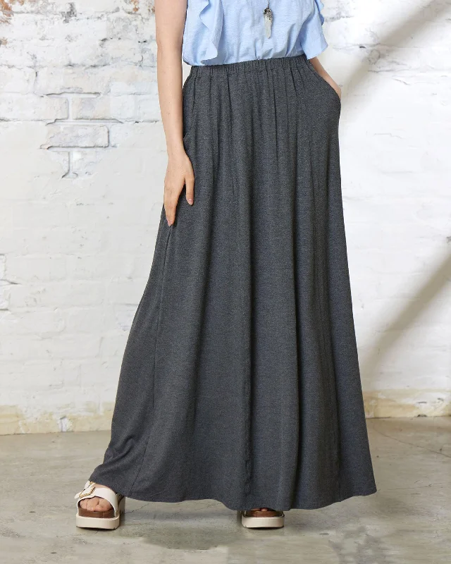 Soft Lightweight Flowy Maxi Skirt