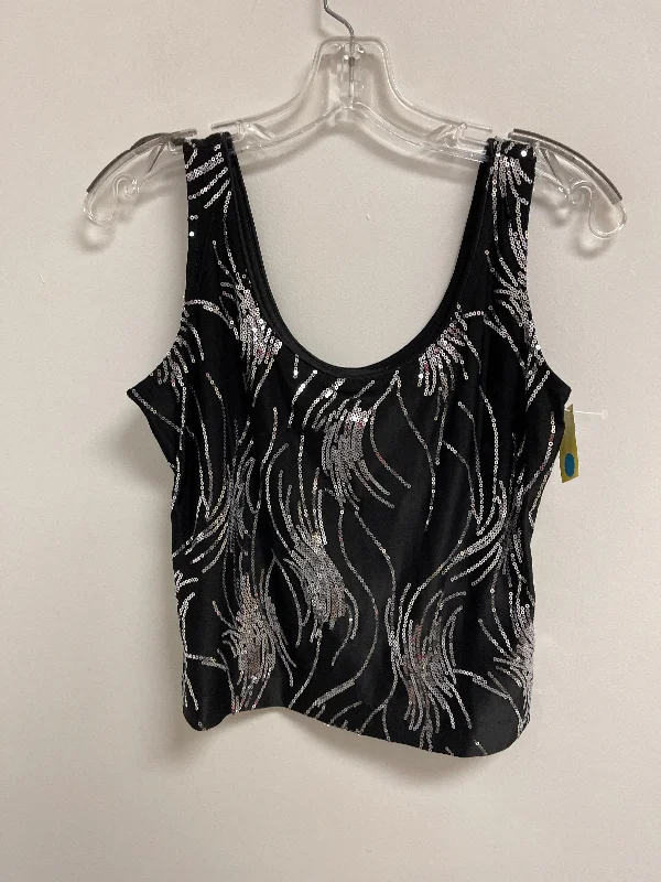 Top Sleeveless By Alex In Black, Size: Mp