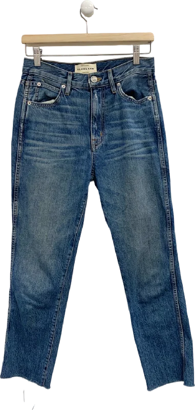 Slvrlake Blue Straight-Leg Jeans W27