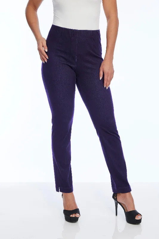 LIOR Women's Classic Straight Leg Twill Denim-"Sammy"