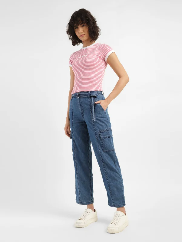 Women's Mid Rise 94 Baggy Fit Jeans