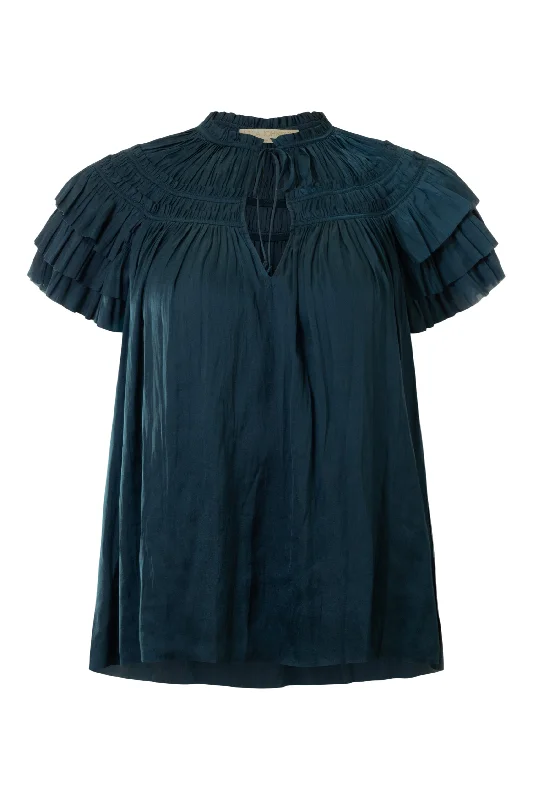 Ulla Johnson Elvie Top in Neptune