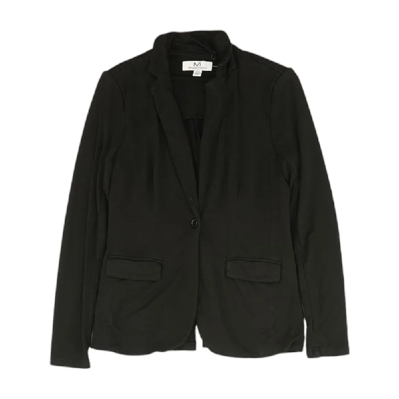 Black Solid Blazer