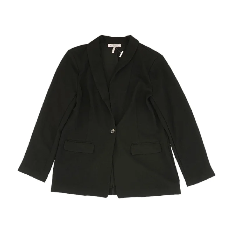 Black Solid Blazer