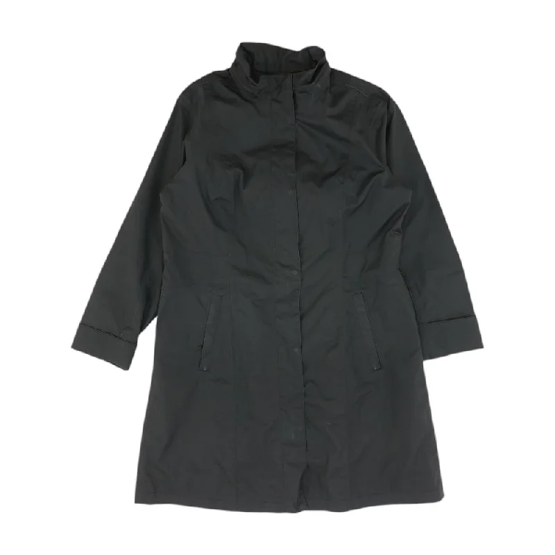 Black Solid Lightweight Coat