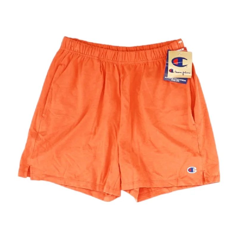 Coral Solid Active Shorts