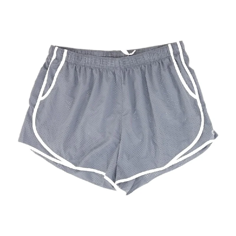 Gray Solid Active Shorts