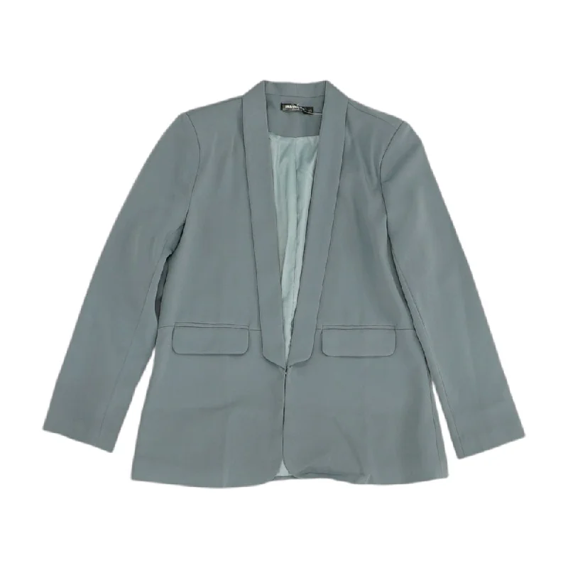 Gray Solid Blazer