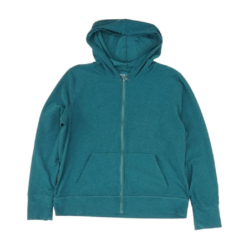 Green Solid Lightweight Jacket