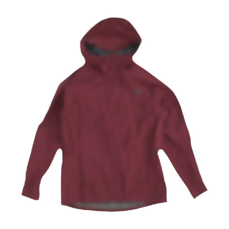 Maroon Solid Lightweight Jacket