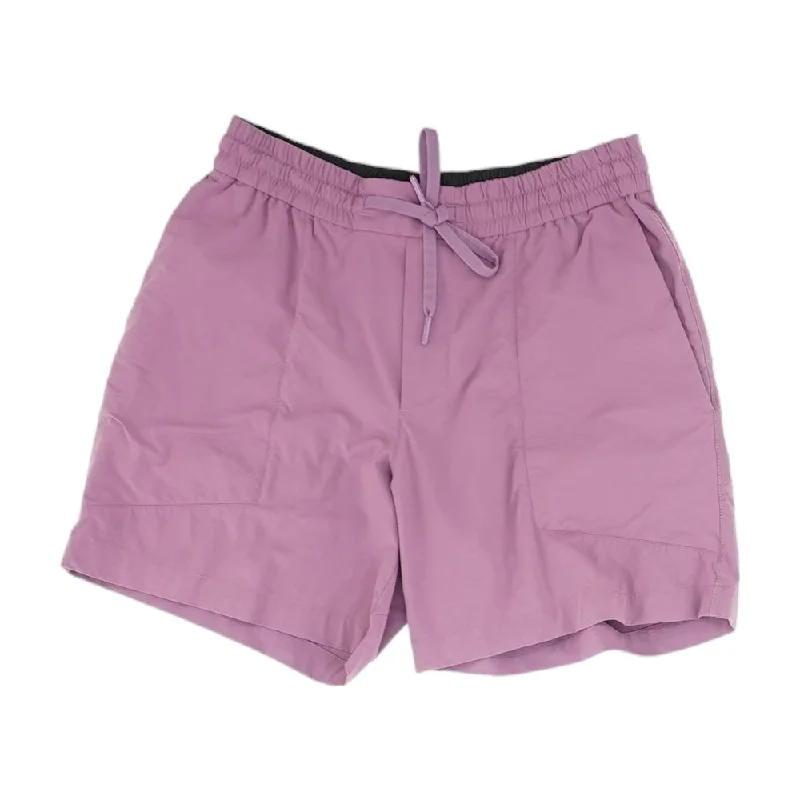 Mauve Solid Active Shorts