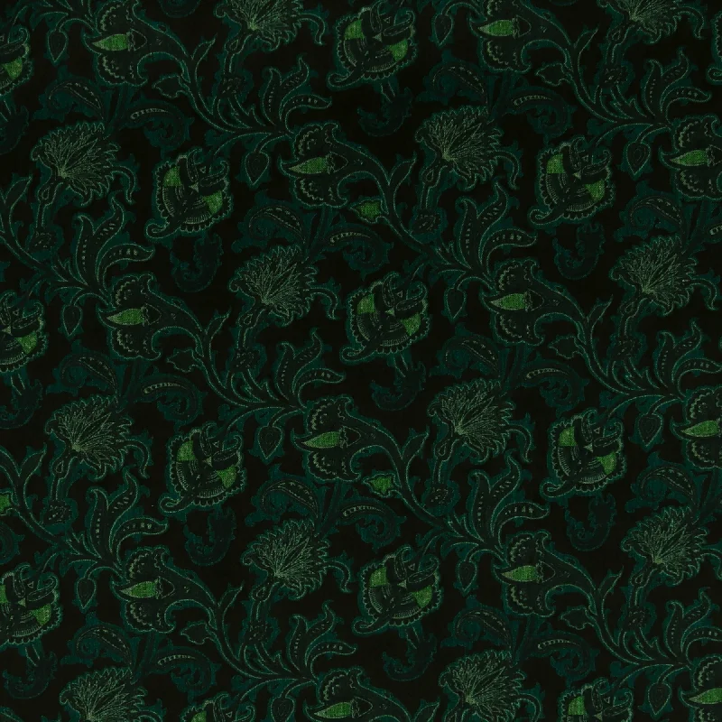 Digital Printed Poly/viscose - PENELOPE - 003 - Teal