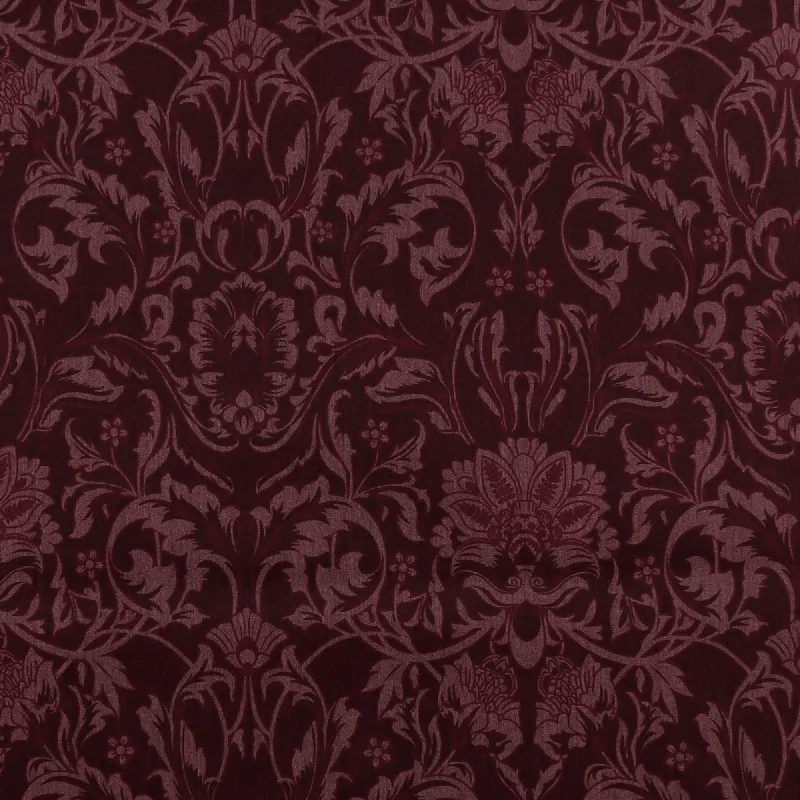 Digital Printed Poly/viscose - PENELOPE - 006 - Wine