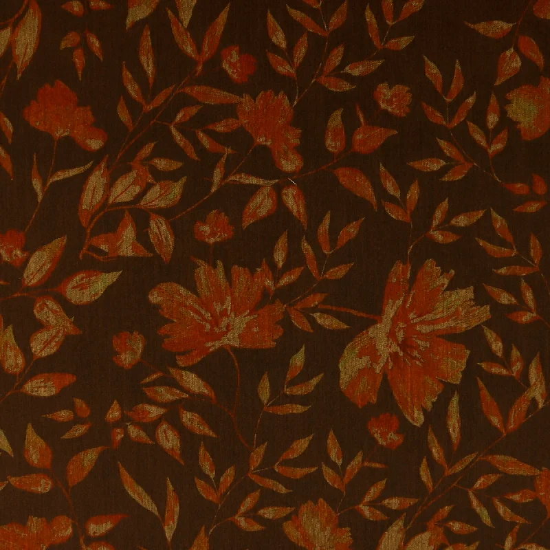 Digital Printed Poly/viscose - PENELOPE - 007 - Cinnamon