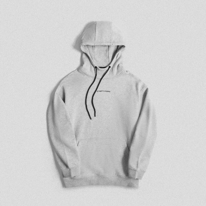 Ascend Mockneck Hoodie - Heather Gray