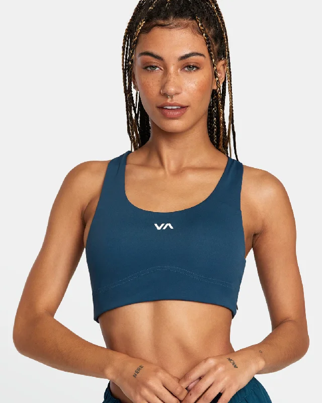 VA Essential Mid Support Sports Bra - Pond