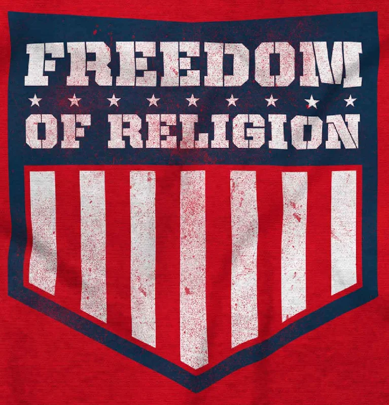 Freedom of Religion Crop Top Hoodie