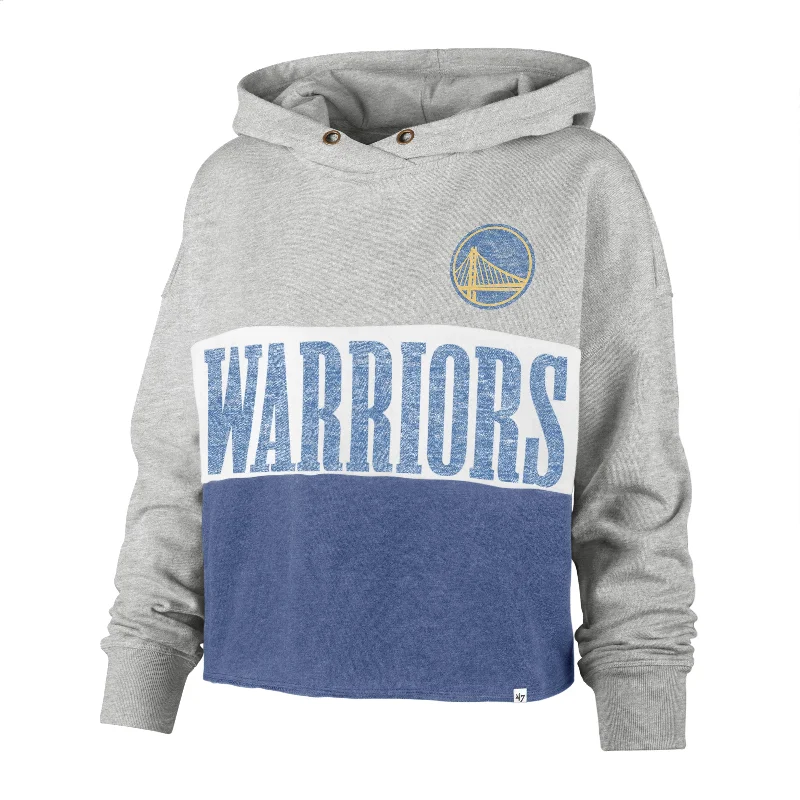 GOLDEN STATE WARRIORS '47 LIZZY CUT OFF HOOD WOMENS