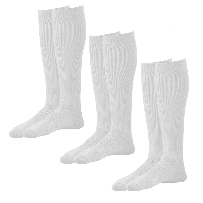 AW Style 121 Coolmax Knee Highs Socks - 8-15 mmHg (3 Pack)