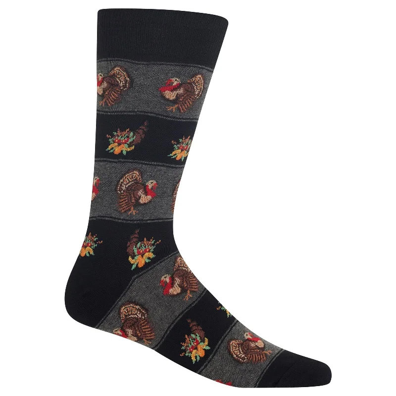 Hot Sox Mens Turkey Fairisle Socks