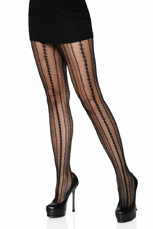 Sorrow Striped Vintage Goth Stockings